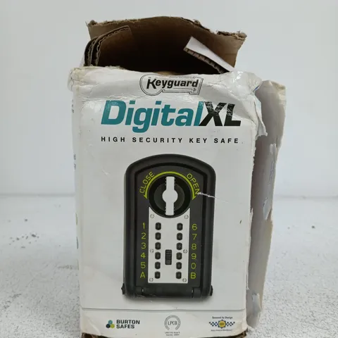 KEYGUARD DIGITALXL HIGH SECURITY KEY SAFE – BOXED (BURTON SAFES)