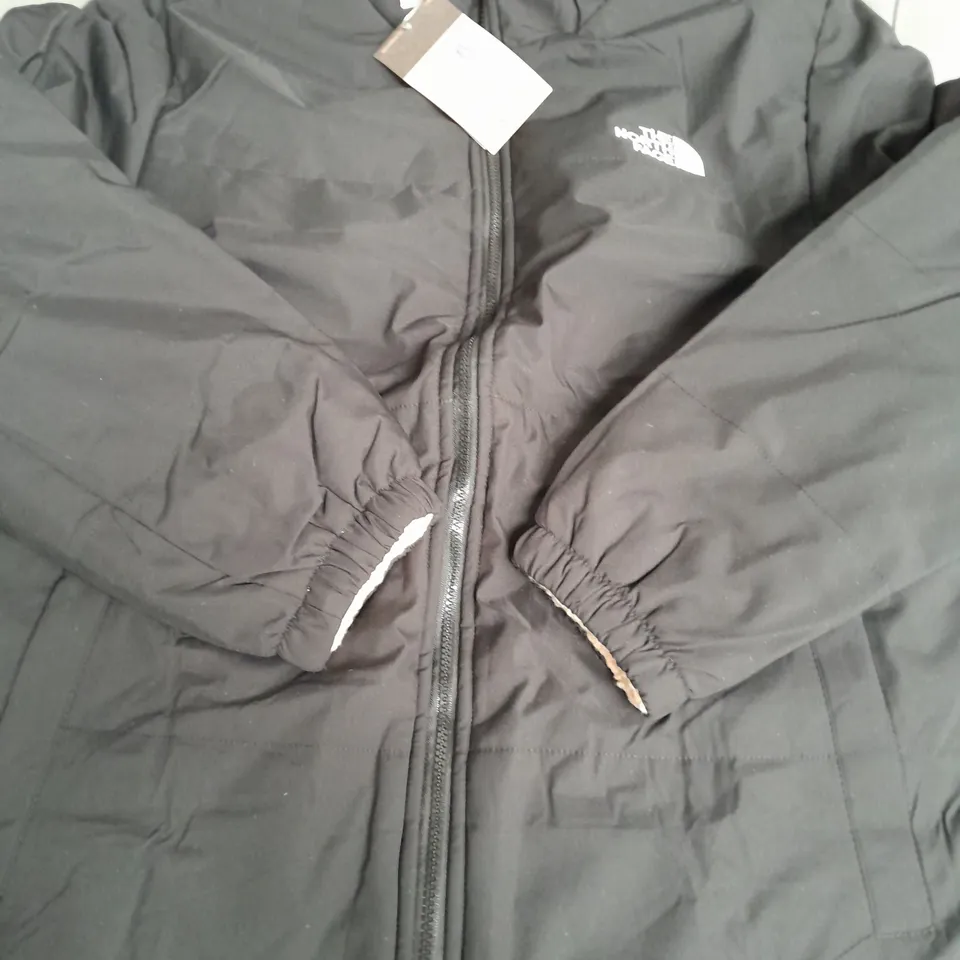 THE NORTH FACE INSULATED FULL ZIP HOODLESS COAT - SIZE XL