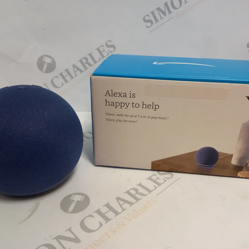 BOXED AMAZON ALEXA ECHO DOT HOME SPEAKER 