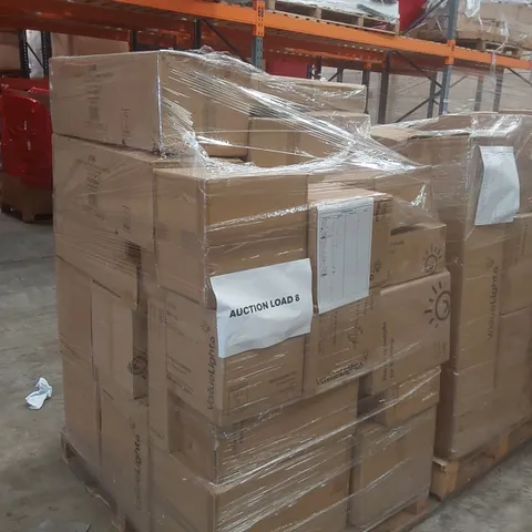 PALLET CONTAINING A VERY LARGE QUANTITY OF ASSORTED DESIGNER LIGHTING PRODUCTS