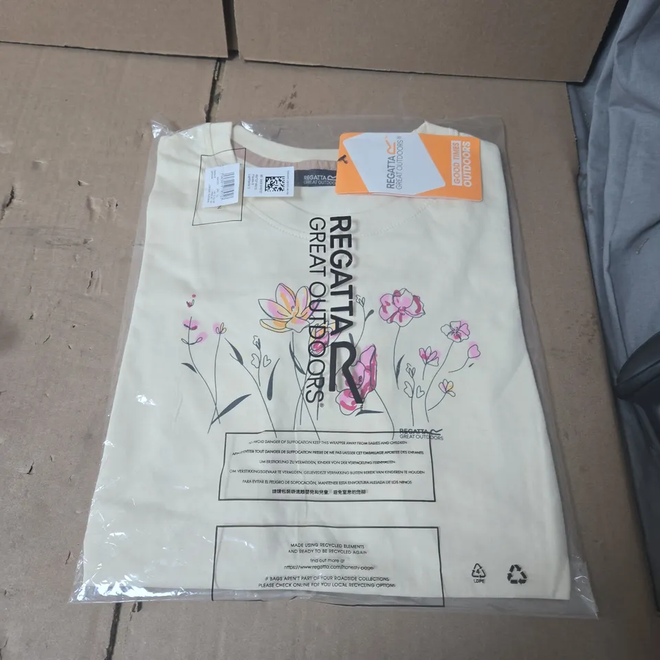 REGATTA WOMENS FILANDRA IX SHORT SLEEVE T-SHIRT - UK SIZE 20