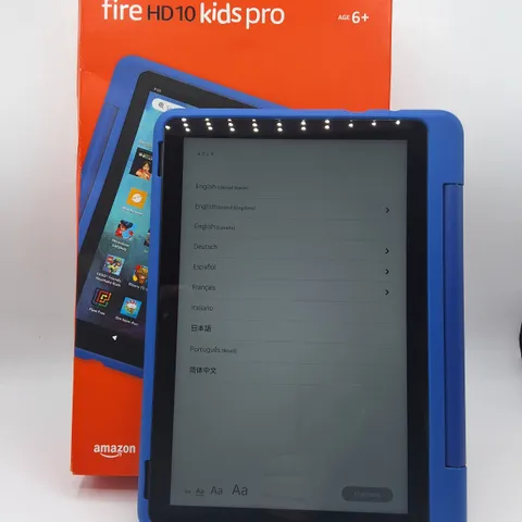 BOXED AMAZON FIRE HD10 KIDS PRO 13TH GEN 32GB IN BLUE