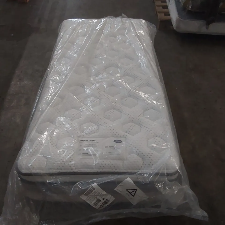 QUALITY BAGGED SILENTNIGHT MEMORY COOL 2000 POCKET PILLOWTOP 3' SINGLE MATTRESS 