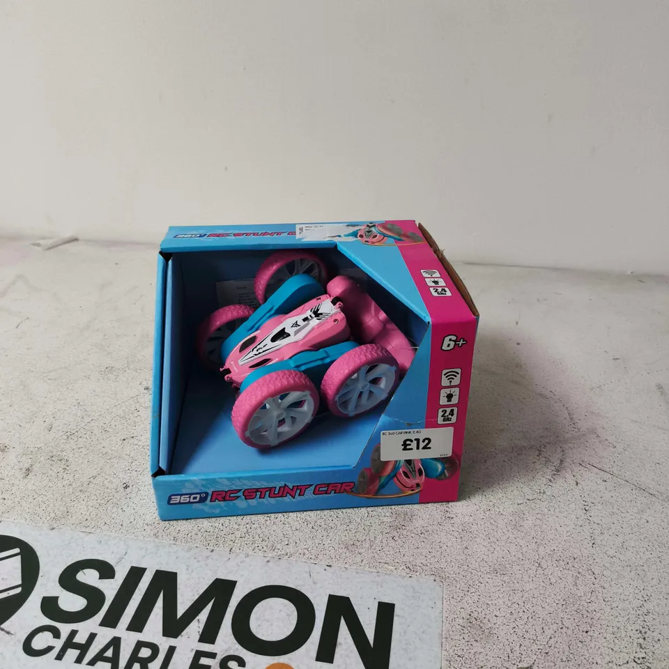 360° RC STUNT CAR – PINK & BLUE, BOXED