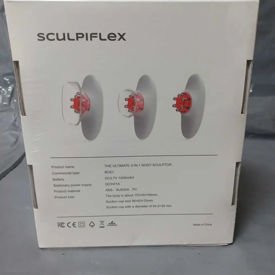 SEALED SCULPIFLEX THE ULTIMATE 3IN1 BODY SCULPTOR