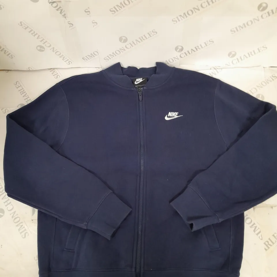 NIKE ZIPPED FLEECE JACKET SIZE S