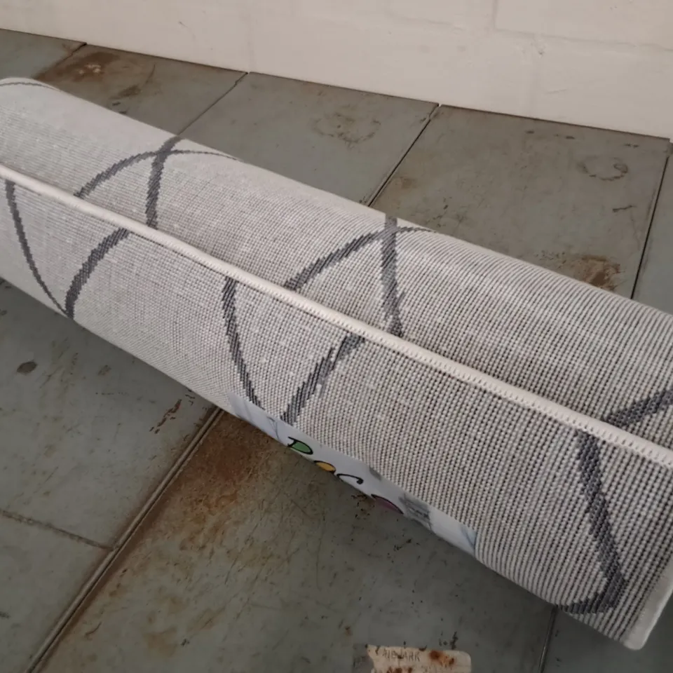 BRAND NEW PACO HARAL WHITE RUG - 80X300CM
