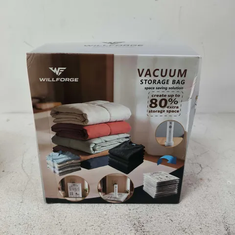 WILLFORGE VACUUM STORAGE BAG – SPACE-SAVING STORAGE SOLUTION