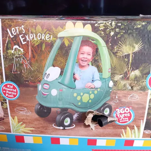 LITTLE TIKES COZY COUPE DINO - COLLECTION ONLY