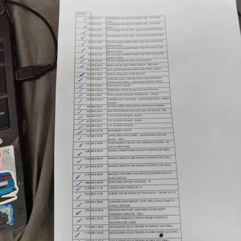 WHOLESALE & JOB LOT – ASSORTED CLOTHING, BIKE HELMETS & AUTOMOTIVE TOOLS