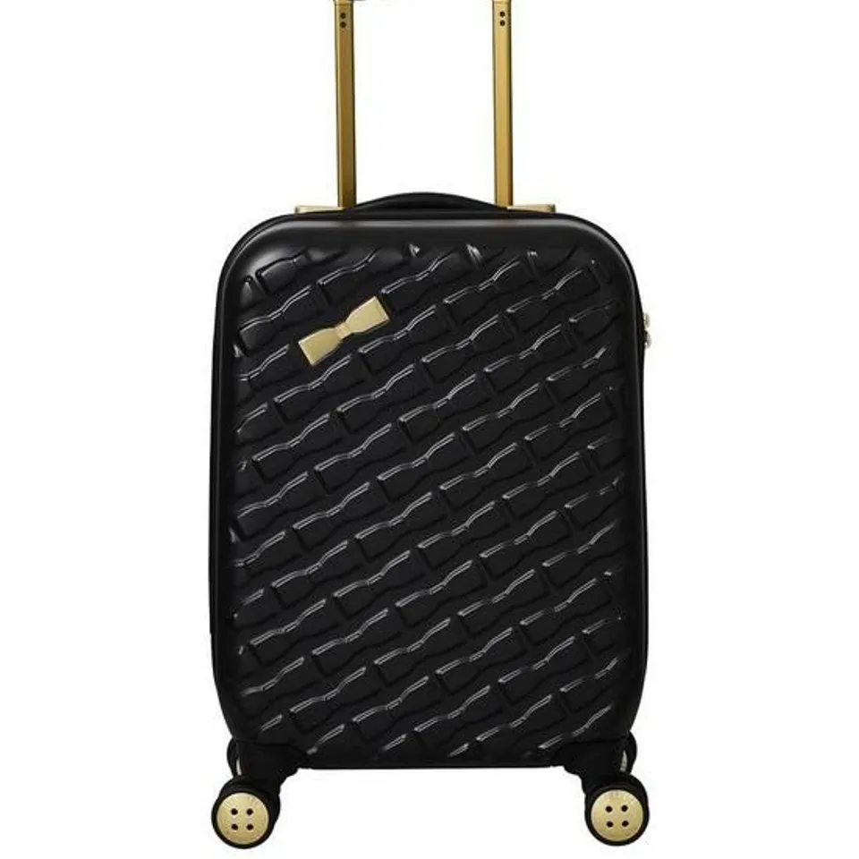 BAGGED TED BAKER BELLE SMALL TROLLEY SUITCASE BLACK		 RRP £240