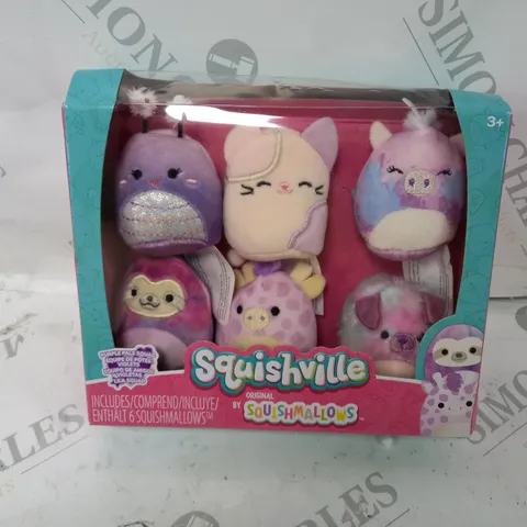 SQUISHVILLE 6 PACK PURPLE PALS SQUAD