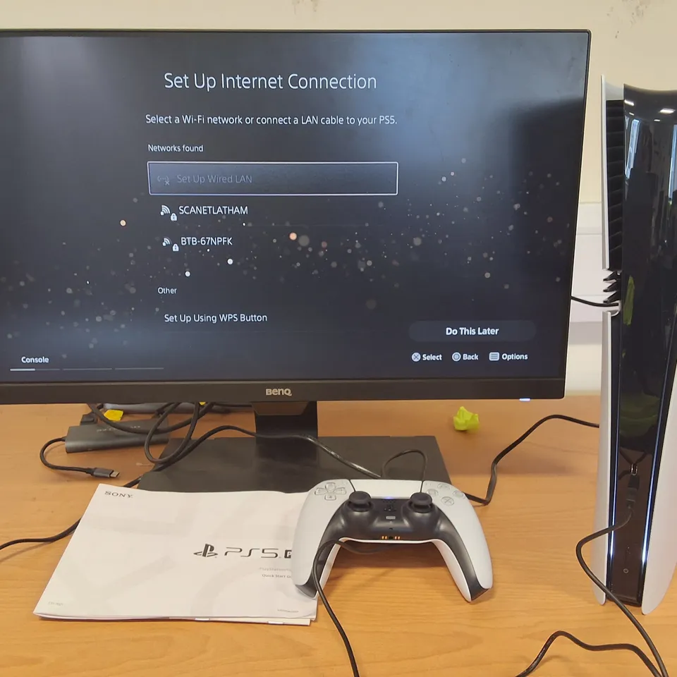 BOXED SONY PLAYSTATION 5 PRO 2TB DISC FREE CONSOLE WITH LEADS AND CONTROLLER- CFI-7021