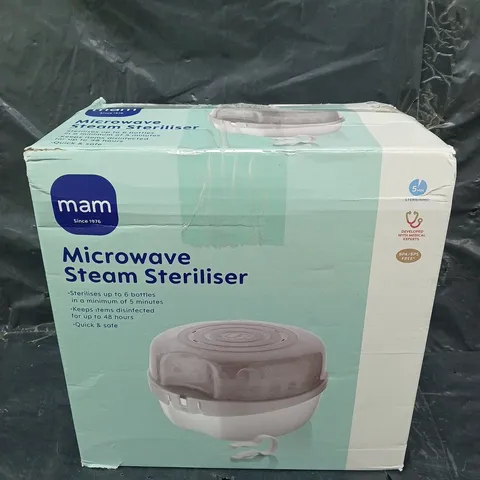 MAM MICROWAVE STEAM STERILISER GREY