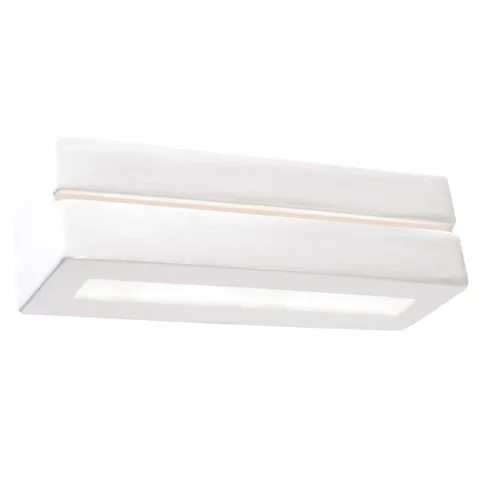 BOXED VEGA CERAMIC FLUSH MOUNTED SCONCE (1 BOX)