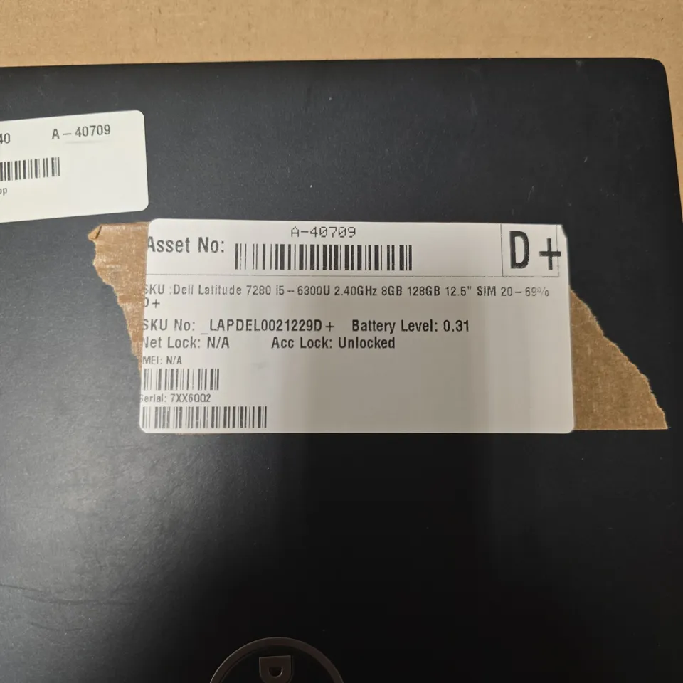 DELL LATITUDE 7280 LAPTOP – INTEL CORE I5-6300U, 8GB RAM, 128GB SSD, 12.5IN DISPLAY – UNLOCKED