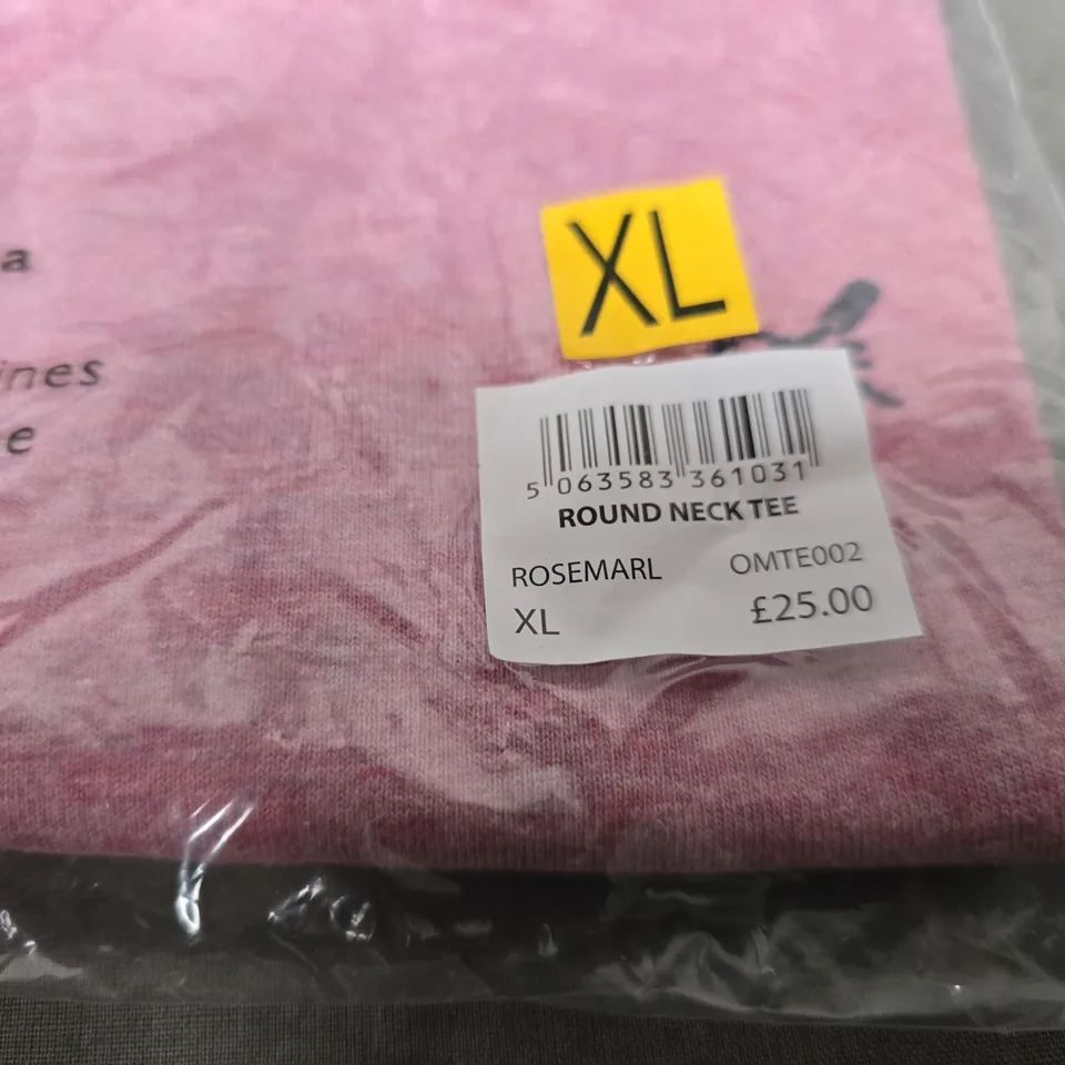 CREW CLOTHING COMPANY ROUND NECK TEE – PINK – XL