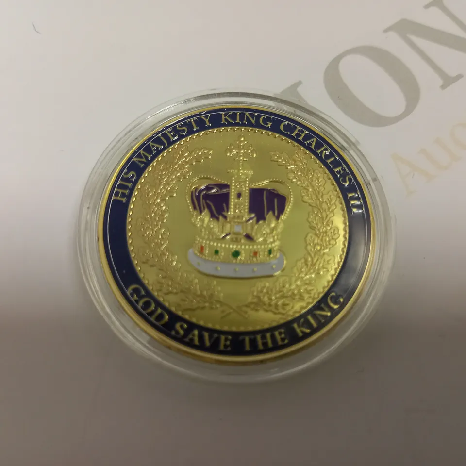 CORONATION OF KING CHARLES III COMMEMORATIVE COIN - 2023