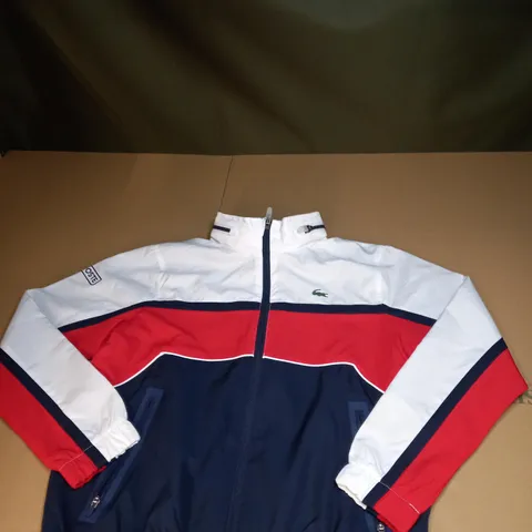 CHILDRENS LACOSTE ZIPPED JACKET SIZE 10 YEARS
