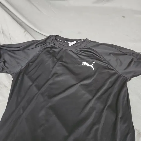 PUMA BLACK PERFORMANCE T-SHIRT – SIZE M