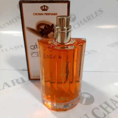 BOXED CROWN PERFUMES CHOCO MUSK EAU DE PARFUM 50ML