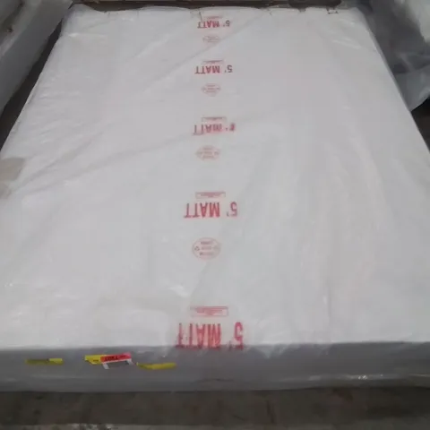 QUALITY BAGGED JAMESTOWN WHITE NOISE KINGSIZE FOAM MATTRESS 