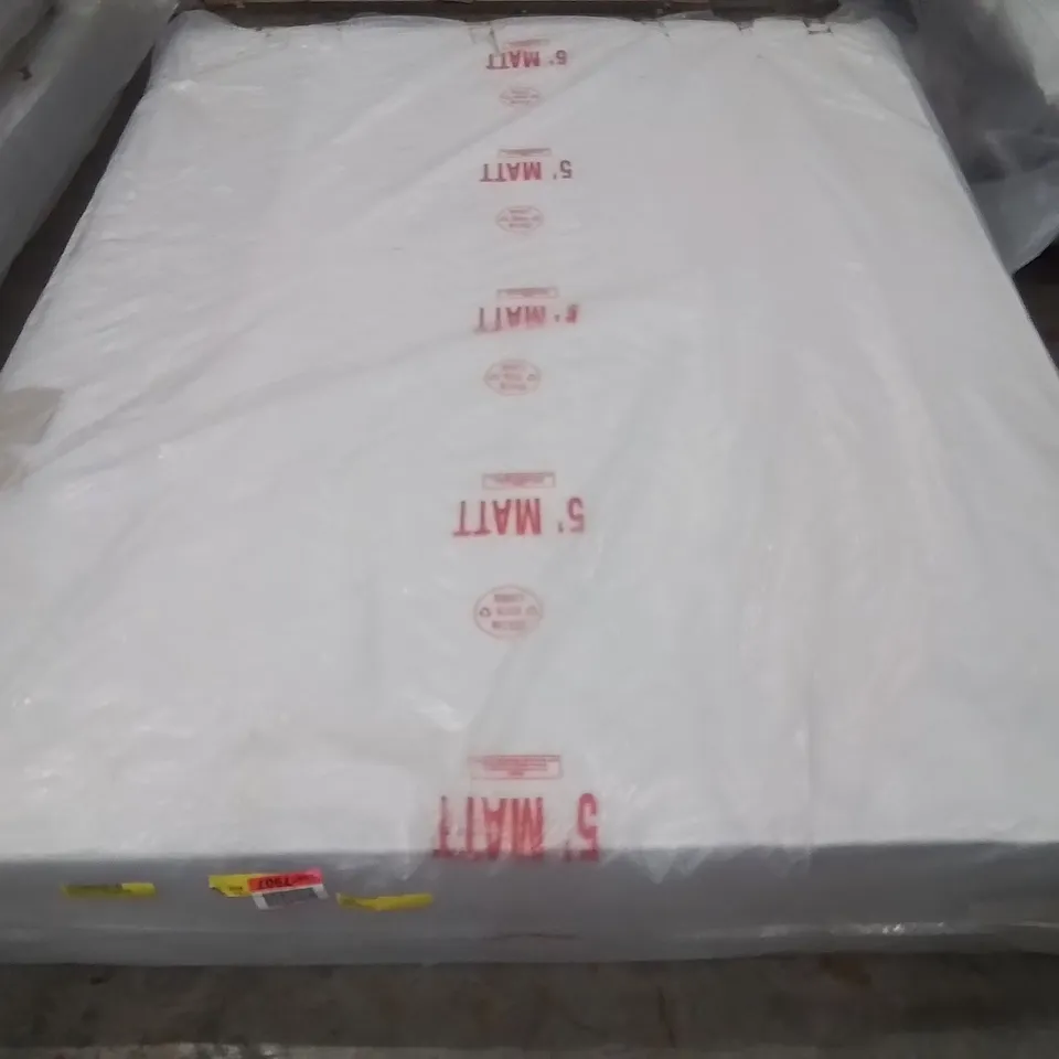 QUALITY BAGGED JAMESTOWN WHITE NOISE KINGSIZE FOAM MATTRESS 