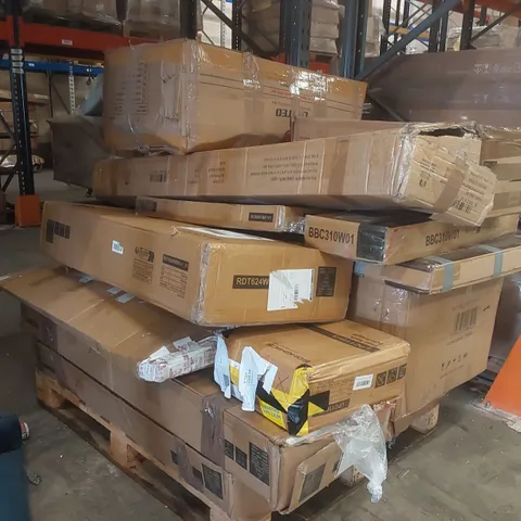PALLET CONTAINING A LARGE QUANTITY OF ASSORTED FURNITURE PARTS ECT