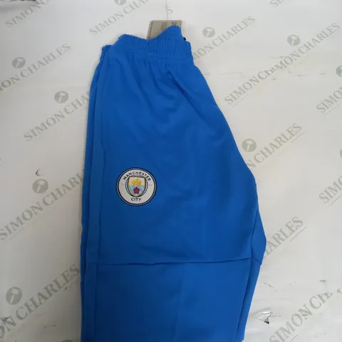 MANCHESTER CITY FC TRACKSUIT BOTTOMS SIZE S