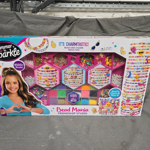 BOXED CRA-Z-ART SHIMMER N SPARKLE BEAD MANIA FRIENDSHIP STUDIO