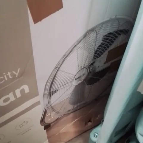 BOXED KEPLIN 20" FLOOR FAN CHROME