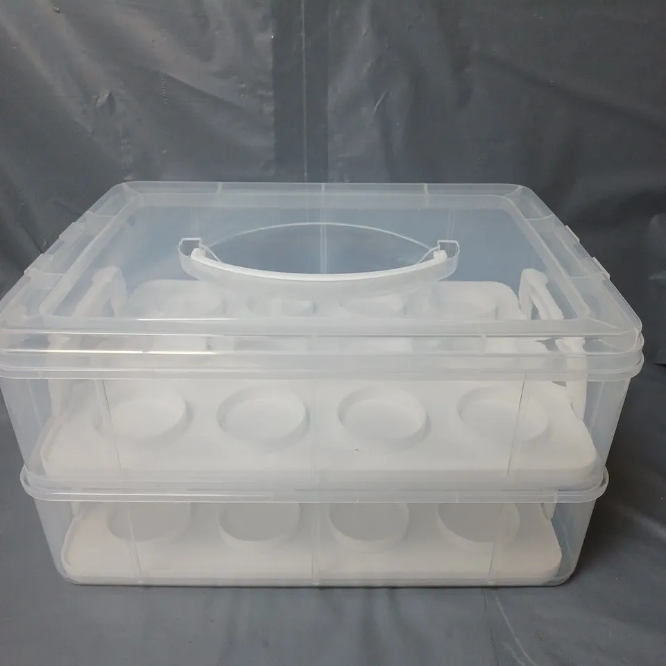 VONSHEF CUPCAKE STORAGE & CARRIER