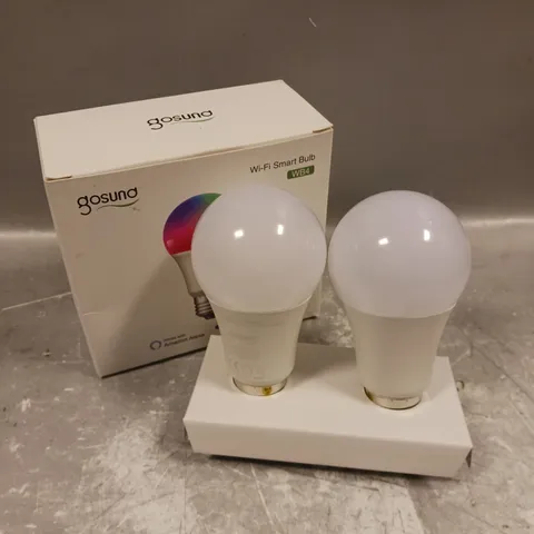 BOXED GOSUNA WB4 WIFI SMART BULB SET 