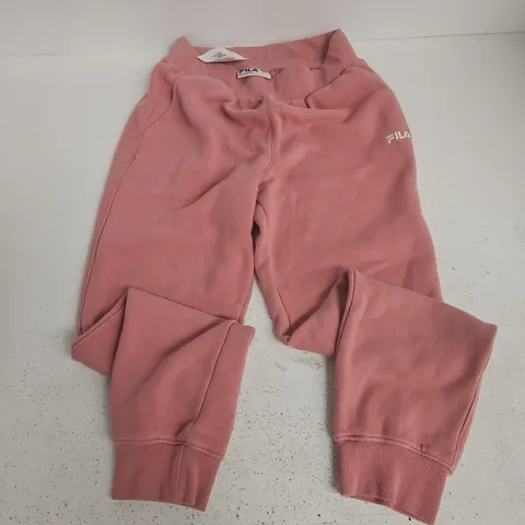 FILA PINK SWEAT PANTS - UK S