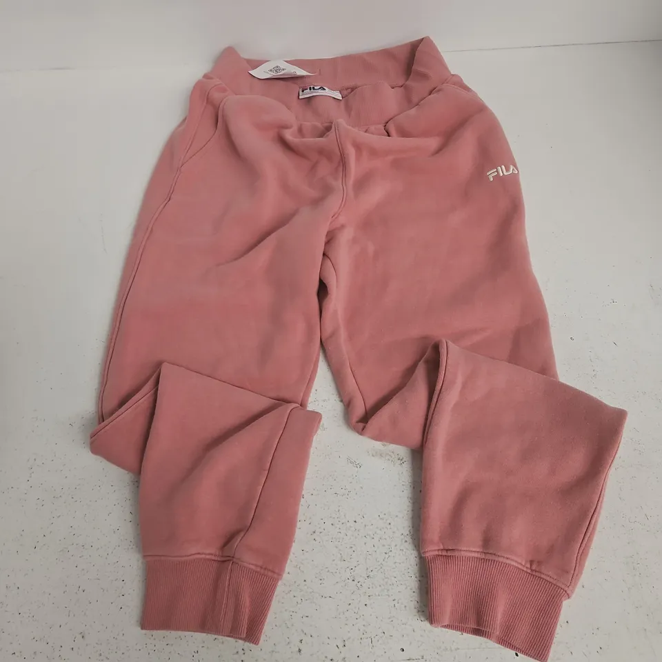 FILA PINK SWEAT PANTS - UK S