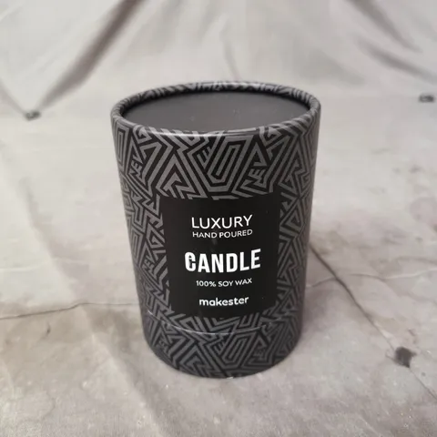 MAKESTER LUXURY HAND POURED CANDLE – 100% SOY WAX, CARTOON LABEL