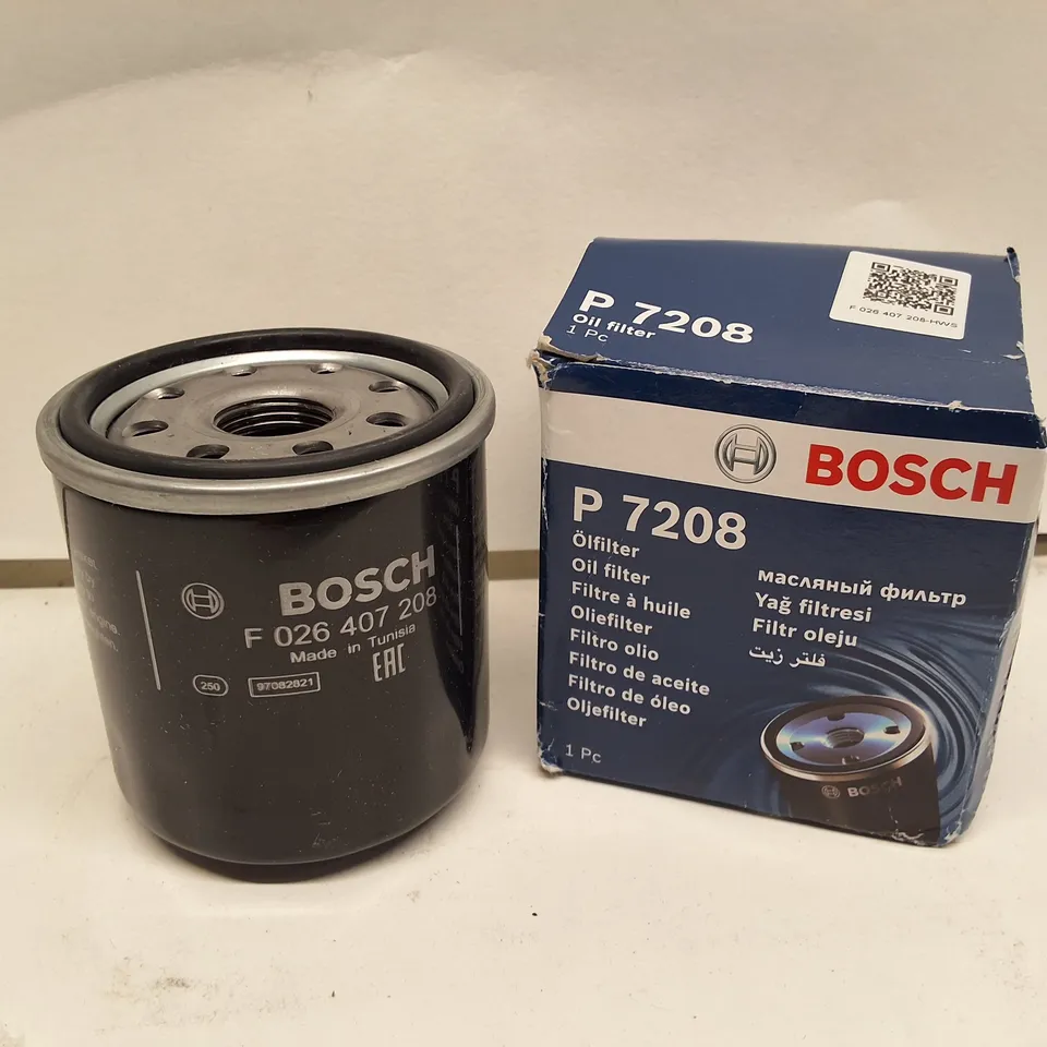 BOSCH P 7208 OIL FILTER (BOXED) – F 026 407 208