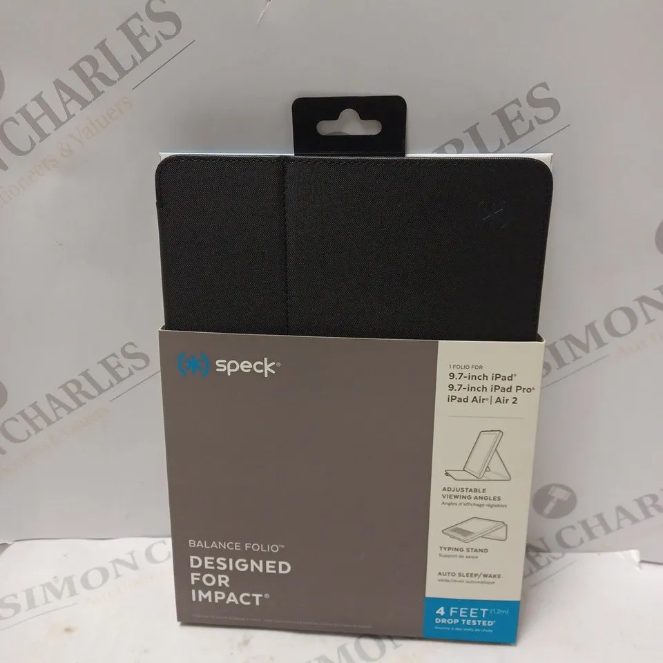 BOX OF APPROXIMATELY 20 SPECK BALANCE FOLIO TABLET CASE