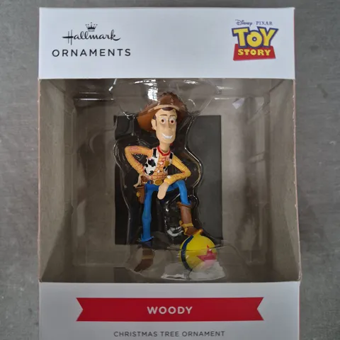 HALLMARK DISNEY PIXAR TOY STORY CHRISTMAS TREE ORNAMENT - WOODY