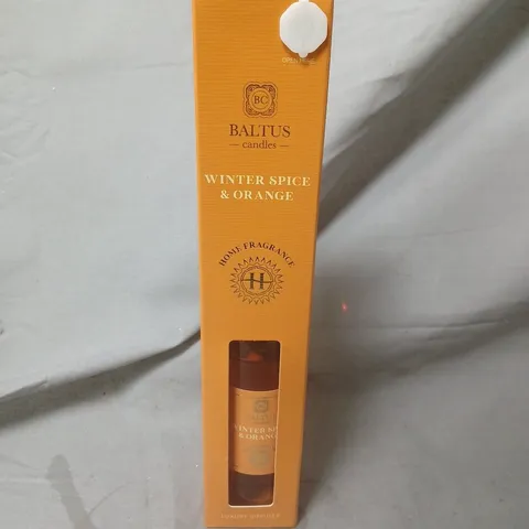 BOXED BALTUS CANDLES WINTER SPICE & ORANGE LUXURY DIFFUSER