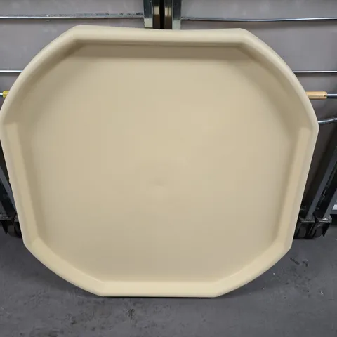 PLASTIC SAND & WATER MIXING PLAY TRAY IN CREAM 