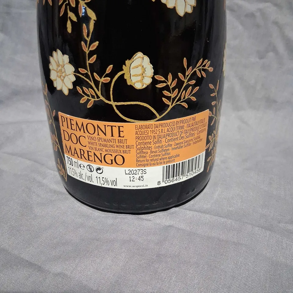 ACQUESI PIEMONTE DOC MARENGO SPARKLING WINE – 750ML
