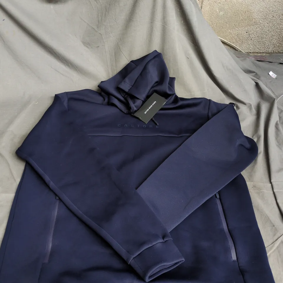 CASTORE NAVY FLEX SCUBA HOODY – UK SIZE L (MIDNIGHT NAVY)