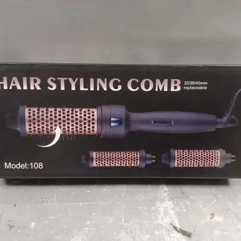 BOXED 108 HAIR STYLING COMB 