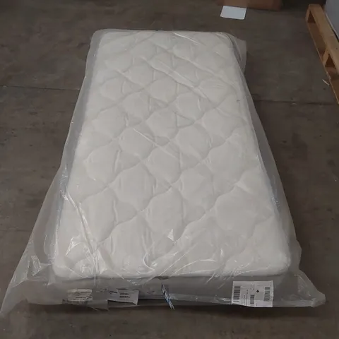 QUALITY BAGGED SINGLE 90cm AIRSPRUNG LUXURY QUILTED MEDIUM MATTRESS