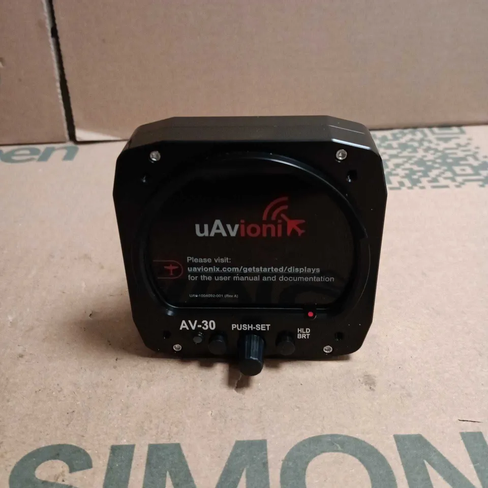 UAVIONIX AV-30-C FAA-PMA MULTIFUNCTION DISPLAY