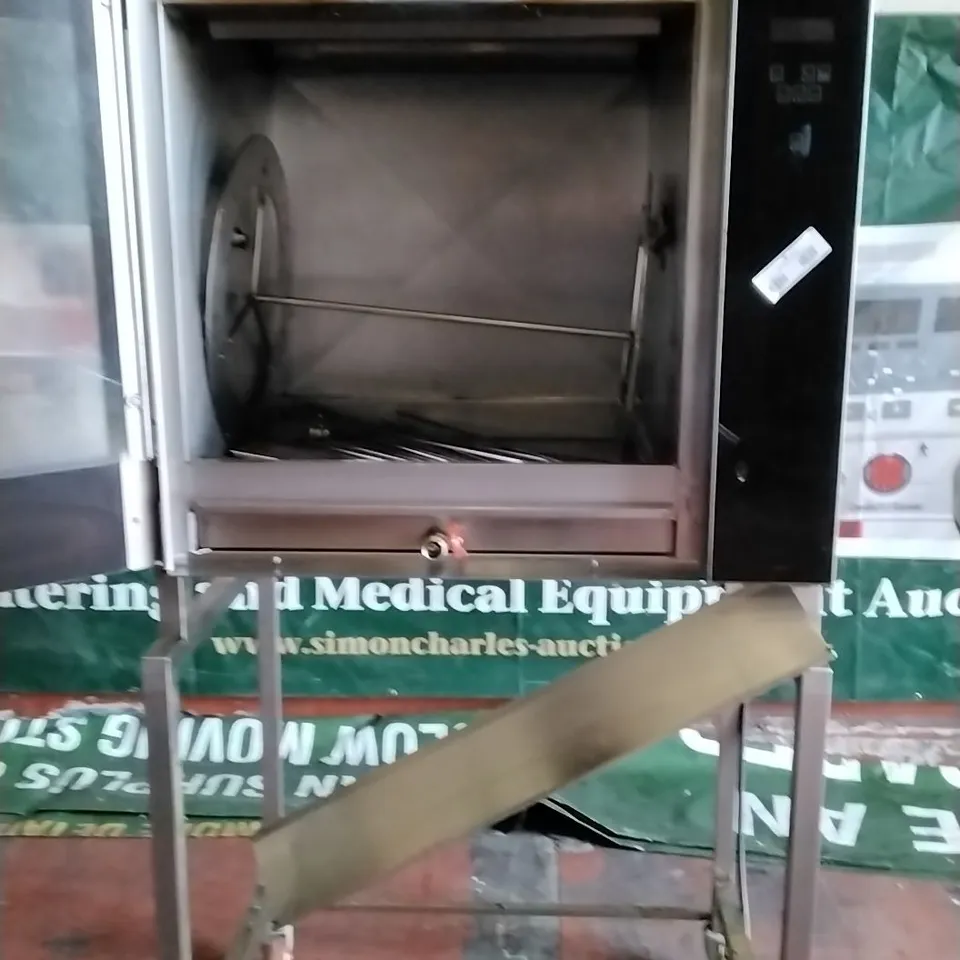 FRI-JADO SINGLE CHICKEN ROTISSERIE OVEN TDR 8-P