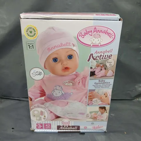 BOXED INTERACTIVE BABY ANNABELL 