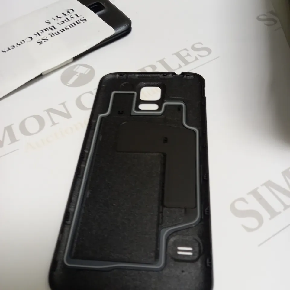 SAMSUNG S5 BACK COVERS BLACK APPROX. 5 