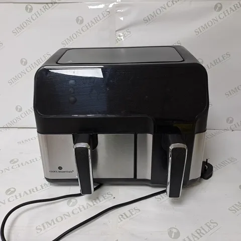 BOXED OUTLET COOK'S ESSENTIALS DUAL AIR FRYER
